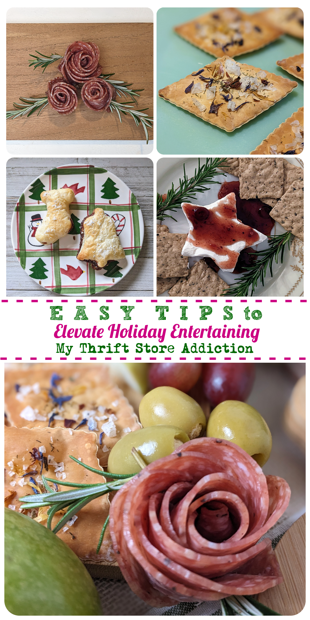 easy tips for holiday charcuterie
