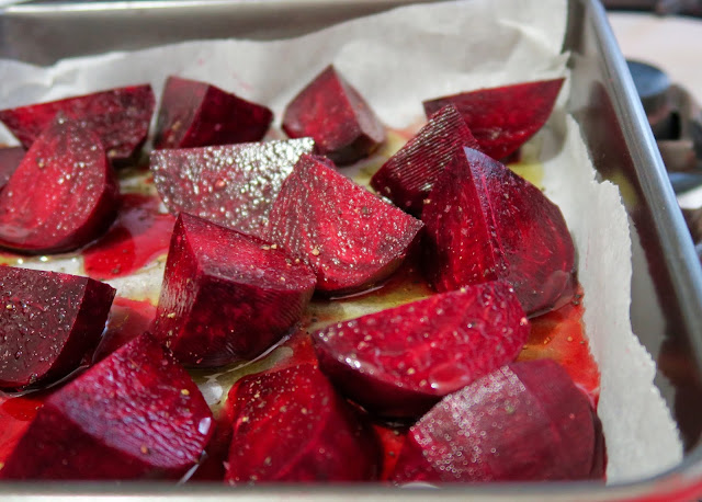 lentils and beets with salsa verde from A Modern Way to Eat by Anna Jones | salt sugar and i