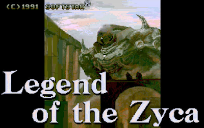 【Dos】破壞神傳說+密技+攻略，Legend of the Zyca！