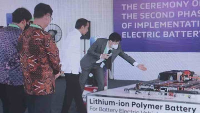 Presiden Jokowi Resmikan LG Energi Solution Untuk Jadikan Indonesia Produsen Utama Produk Nikel