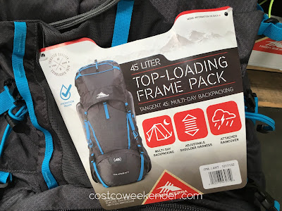 High Sierra Tangent 45 Top-Loading Frame Pack: the perfect travel companion for your adventures