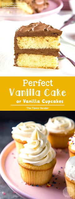 The Best Vanilla Cake Soft and Buttery Vanilla Cake