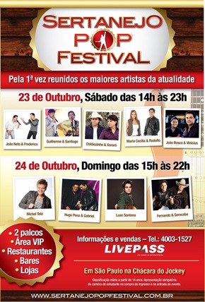 festival pop sertanejo