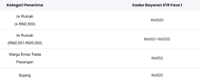 Sumbangan Tunai Rahmah, STR Fasa 1 Dibayar Mulai 29 Januari 2024