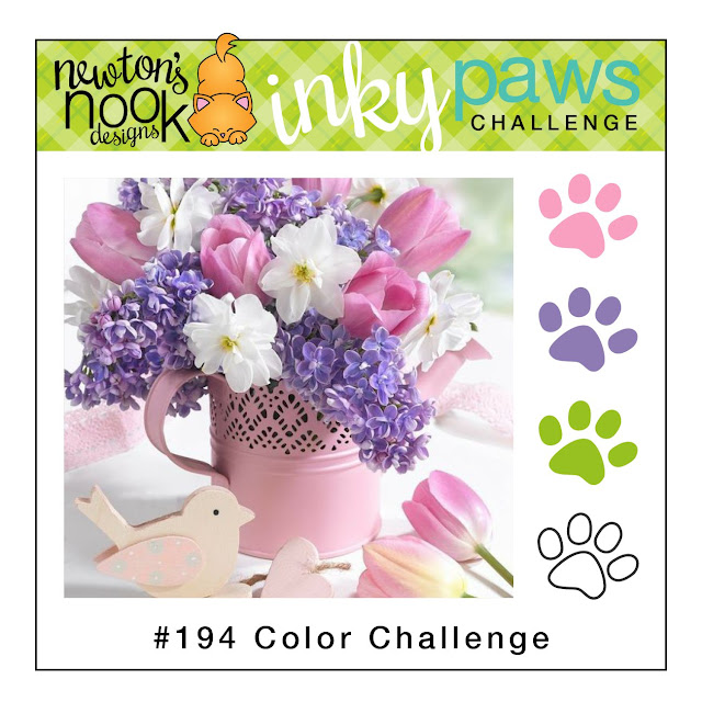 Newton's Nook Designs Inky Paws Challenge - Color Challenge