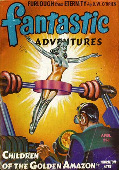 Portadas de la revista Fantastic Adventures