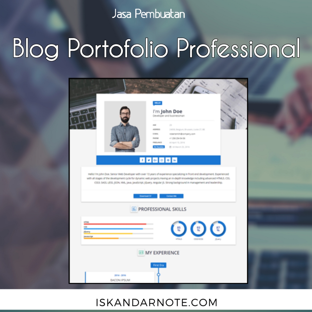 jasa membuat blog professional