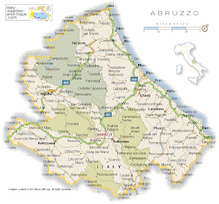 Mappa di Abruzzo Regionale