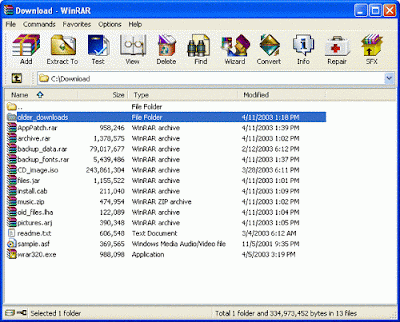 Download WinRar 400 - Utility Compress PC Software Free