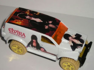 Custom Elvira Hot Wheels Dodge Power Panel