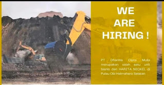 lowongan kerja operator tambang dan driver 2022