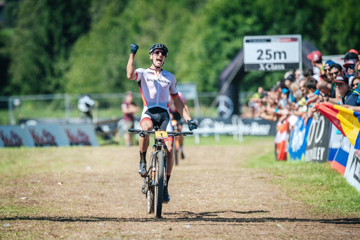 Vlad Dascalu consiguió su cuarta victoria consecutiva en la Copa del Mundo de Val di Sole