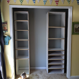 DIY Custom Closet - Before & After