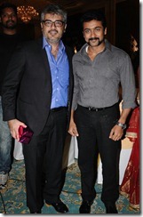 Ajith, Suriya at Jyothi Krishna Aishwarya Wedding Reception Stills