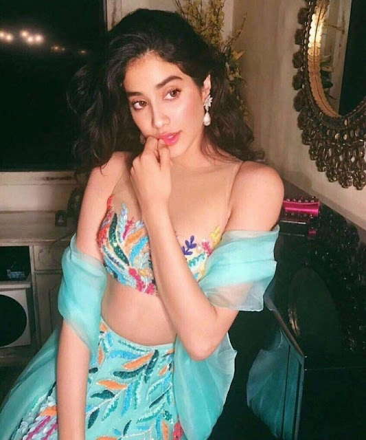 Janhvi Kapoor Hot Photoshoot: A stunning display of elegance and allure.