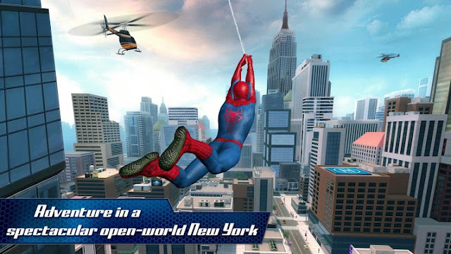 The Amazing Spider Man 2 MOD APK DATA [Unlimited Money]