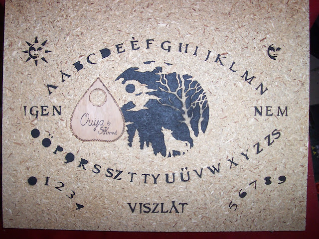 Ouija tábla, halloween