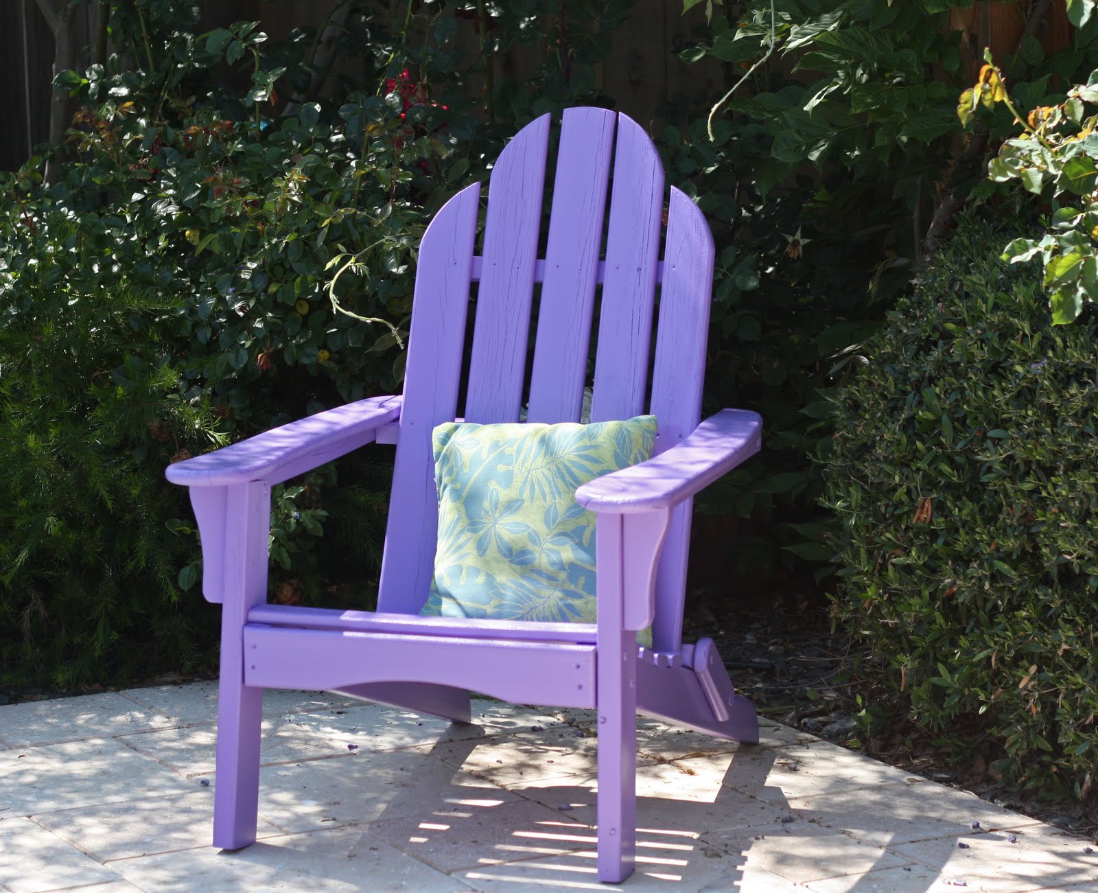 Periwinkle--Good Times!: Purple Adirondack Chairs