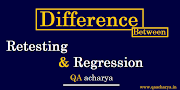 Difference Between Retesting and Regression Testing