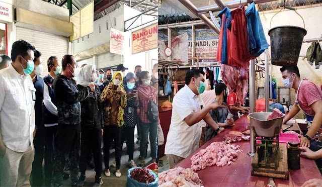 Jelang HBKN, KPPU dan Pemprov Sumut Sidak Pasar Tradisional 