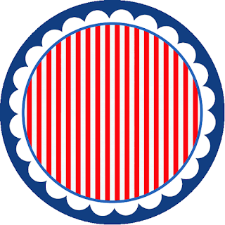 Nautical, Toppers or Free Printable Candy Bar Labels.