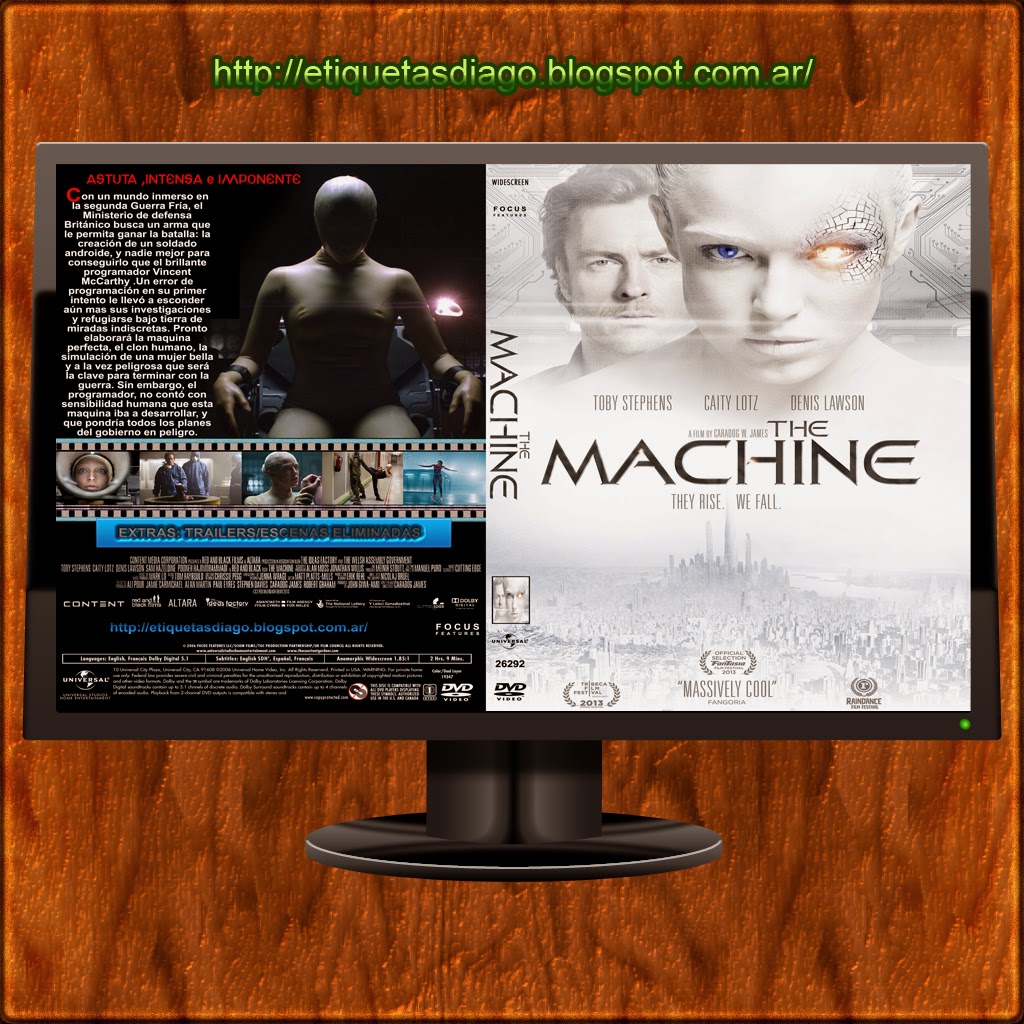 The Machine DVD COVER