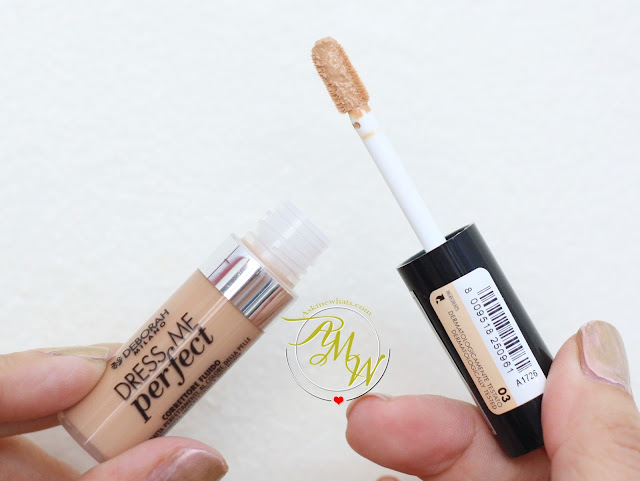 a photo of Deborah Milano Dress Me Perfect Fluid Concealer Review 