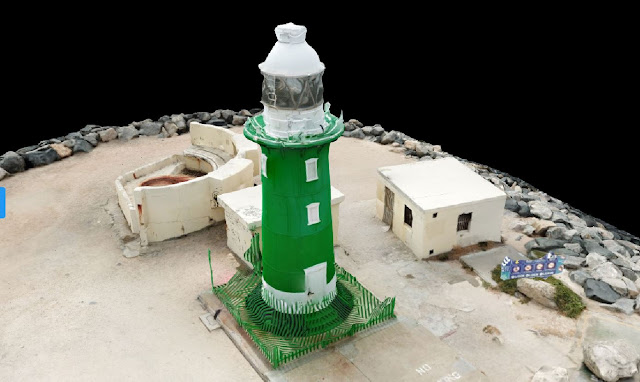 South Mole Lighthouse Fremantle Drone Scan using Drone Deploy - Image 2