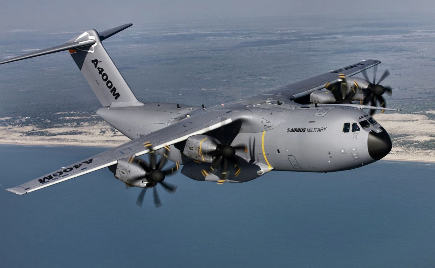 España recibirá su primer avión A400M a principios de 2016.