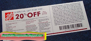 Free Printable Home Depot Coupons