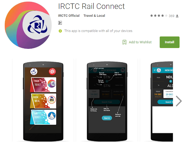 IRCTC launches New IRCTC Rail Connect App to replace the ...