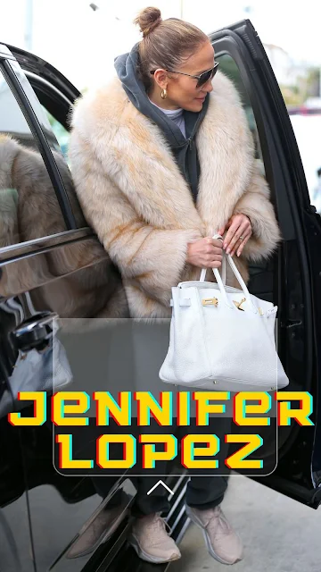 Jennifer Lopez démontre que l'accessoire parfait pour un survêtement est un manteau de fourrure de luxe