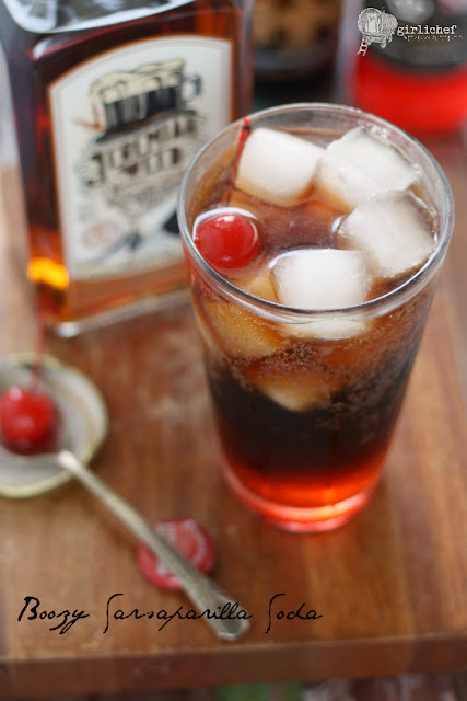 Boozy Sarsaparilla Soda