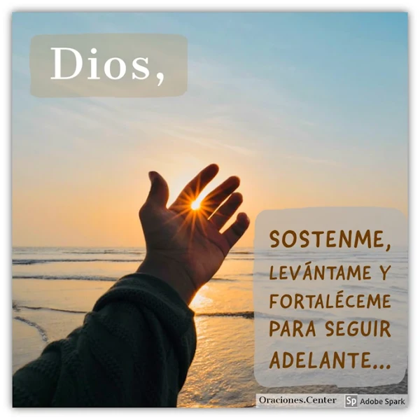 Oración del Día Martes - Dios NO te Dejará Caído