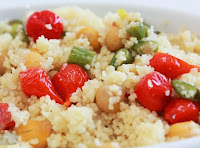 Salada Natalina de Couscous (vegana)