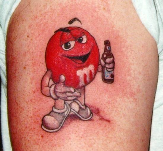 Animated Cartoon Tattoos