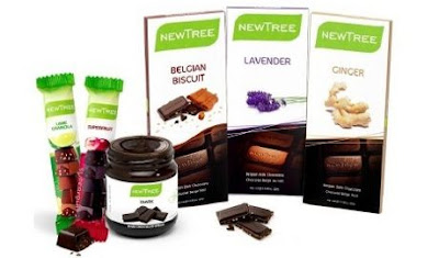 20 coffrets de chocolats Newtree