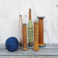 Primitive spindle bobbins