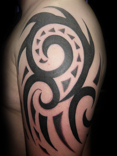Tattoos Designs And Ideas: Big tribal tattoo designs
