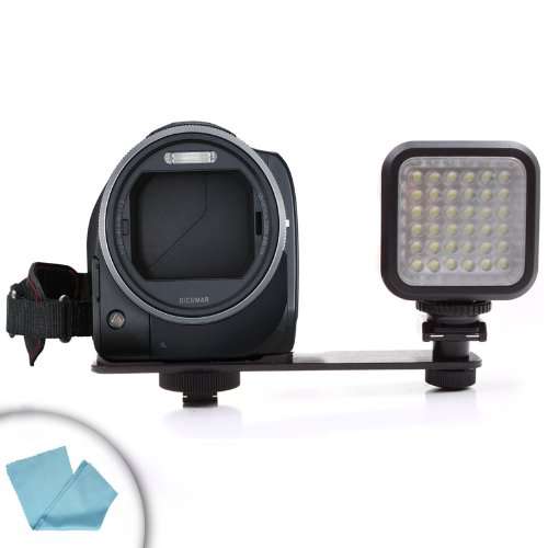 LightLINK Rechargeable Ultra-Bright LED Camera Light for Panasonic , Toshiba Camileo , Canon VIXIA , Sanyo and Other Camcorders **Includes Micro-Fiber Cleaning Cloth**
