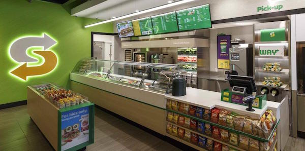 Nuevo formato de los restaurantes Subway en Latinoamérica 