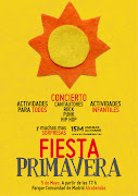 5 mayo. Fiesta de la primavera 15M en AlcoSanse (cartel fiesta primavera)