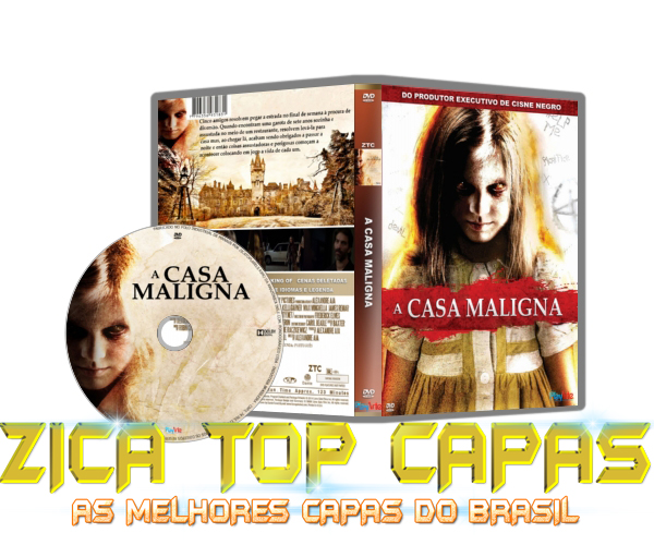 CAPA DO DVD - A CASA MALIGNA - 2015