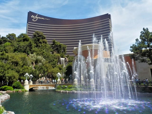 The Wynn is a luxurious hotel located in the heart of the Las Vegas Strip.