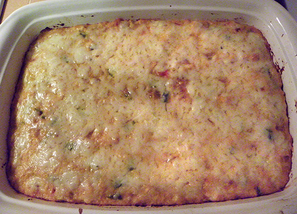 casserole baked and complete