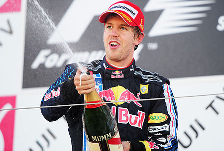 Vettel, who became F1's