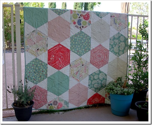 60 degree triangle quilt