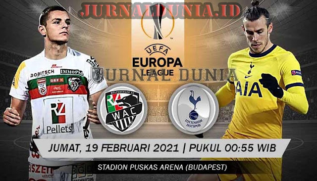 Prediksi Wolfsberger AC Vs Tottenham Hotspur