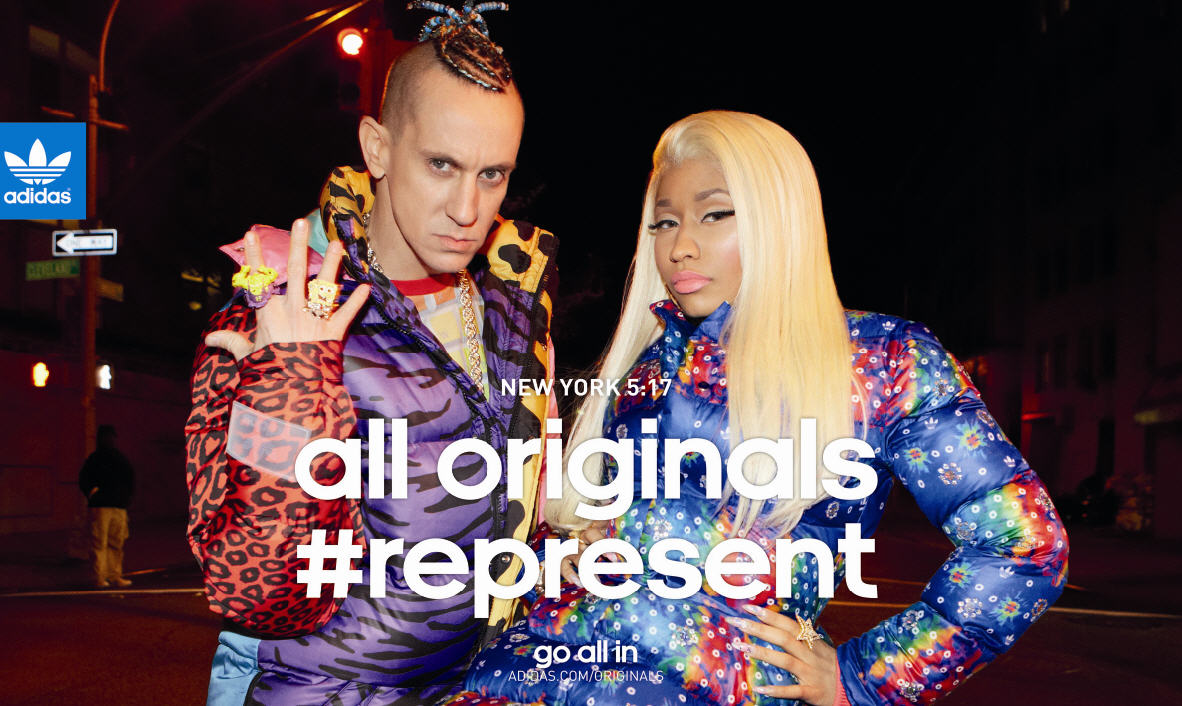 Adidas Original’s “All Originals Represent” Campaign — Nicki Minaj, 2NE1, Derrick Rose, Jeremy Scott, Sky Ferreira, Big Sean & Kids These Days