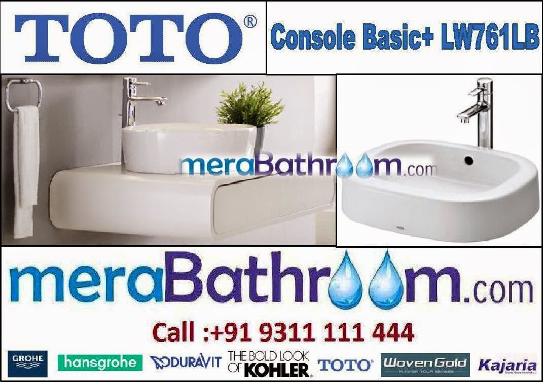  Toto Wash Basin: Consloe Basic+ (LW761LB)